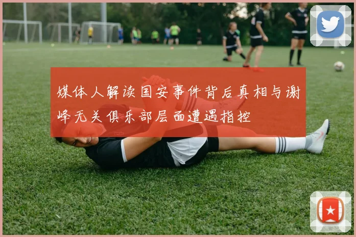媒体人解读国安事件背后真相与谢峰无关俱乐部层面遭遇指控